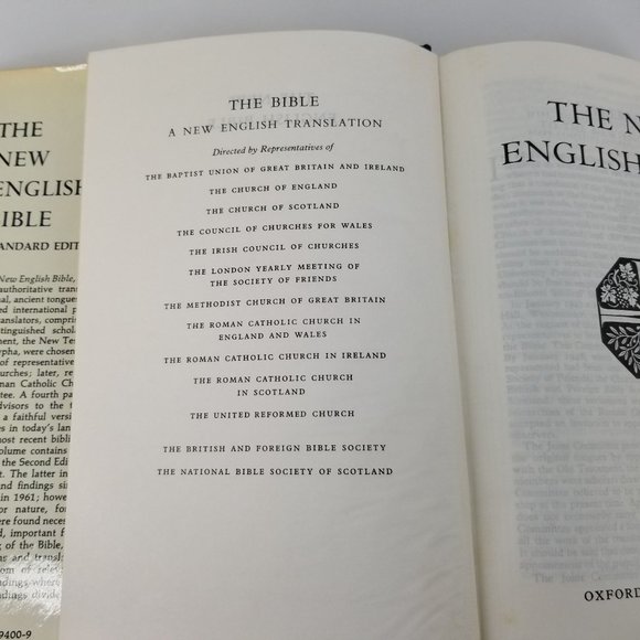 New English Holy Bible Standard Edition 1961 Hardcover Old  Testament New 2nd Ed - Picture 5 of 11